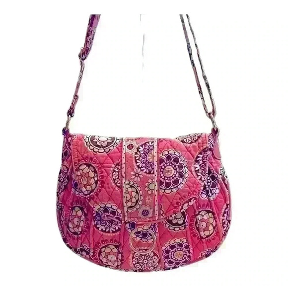 Vera Bradley Crossbody/Shoulder Bag.  Pre Owned in Good Condition.  Cupcakes - Picture 1 of 8